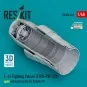 F-16 Fighting Falcon (F100-PW-229) open exhaust nozzle for Kinetic ...