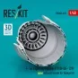 F-16 Fighting Falcon (F110-GE-129) open exhaust nozzle for Tamiya k...
