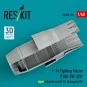 F-16 Fighting Falcon (F100-PW-229) open exhaust nozzle for Hasegawa...
