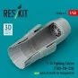 F-16 Fighting Falcon (F100-PW-220) open exhaust nozzle for Hasegawa...