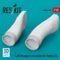 F-4B Phantom II Air intakes for Tamiya kit (3D Printed), 1/48 - Res...