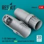 F?15E Strike Eagle late (F100-PW-229) open exhaust nozzles for GWH ...