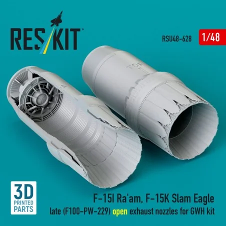 F?15I Ra'am, F?15K Slam Eagle late (F100-PW-229) open exhaust nozzl...