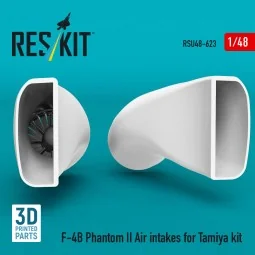 F-4B Phantom II Air intakes for Tamiya kit (3D Printed), 1/48 - Res... 2