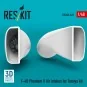 F-4B Phantom II Air intakes for Tamiya kit (3D Printed), 1/48 - Res...