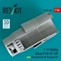 F-16 Fighting Falcon (F110-GE-129) open exhaust nozzle for Hasegawa... F-16 Fighting Falcon (F110-GE-129) open exhaust nozzle for Hasegawa...