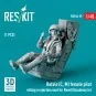 Rafale (C, M) female pilot sitting in ejection seat for Revell/Acad...