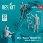 MJ-4 Jammer (MHU-83 B/E) driver & airmen (scene 1) (3 pcs) (3D Prin...