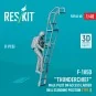F-105 (D, F, G) Thunderchief male pilot on access ladder (type 3) (...