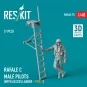 Rafale C male pilot with access ladder (type 1) (1 pcs) (3D Printed...