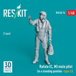 Rafale (C, M) male pilot (in a standing position - type 2) (1 pcs) ...