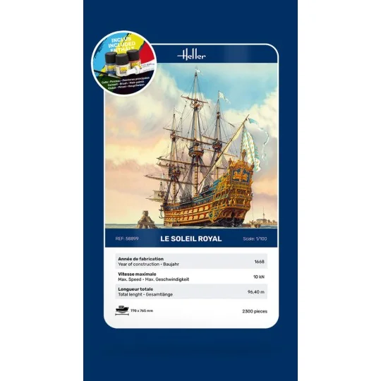 STARTER KIT Soleil Royal - Heller 58899