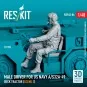 Male driver for US NAVY A/S32A-49 Deck Tractor (scene 3) (1 pcs) (3...