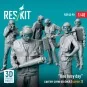 One busy day carrier crew on deck (scene 2) (6 pcs) (3D Printed), 1...