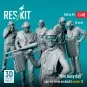 One busy day carrier crew on deck (scene 2) (6 pcs) (3D Printed), 1...