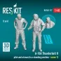 A-10? Thunderbolt II pilot and airman (in a standing position - sce...