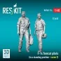 F-14 Tomcat pilots (in a standing position - scene 2) (2 pcs) (3D P...