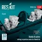 Rafale B pilots sitting in ejection seats for Revell kit (2 pcs) (3...