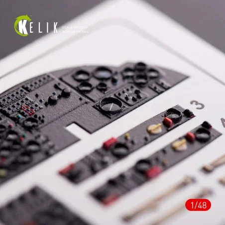 AN-2 Colt interior 3D decals for HobbyBoss kit, 1/48 - Kelik K48001