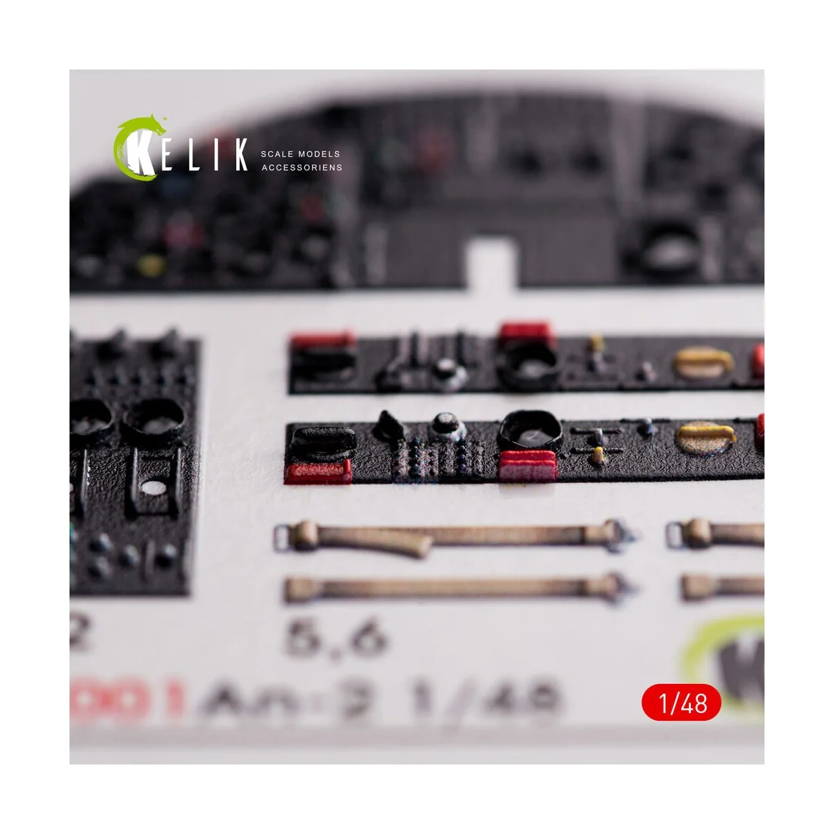 AN-2 Colt interior 3D decals for HobbyBoss kit, 1/48 - Kelik K48001