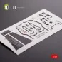 MV-22 Osprey interior 3D decals for HobbyBoss kit, 1/48 - Kelik K48006
