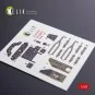 TBD-1A Devastator interior 3D decals for GWH kit, 1/48 - Kelik K48008