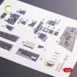 F-4 (B, N) Phantom II interior 3D decals for Academy kit, 1/48 - Ke...