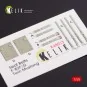 F-82 (F, G) Twin Mustang interior 3D decals for Modelsvit kit, 1/48...