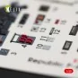 P-47M Thunderbolt interior 3D decals for Tamiya kit, 1/48 - Kelik K...