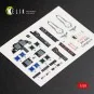 AH-64D Apache longbow interior 3D decals for Academy kit, 1/48 - Ke...