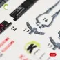 AH-64D Apache longbow interior 3D decals for Academy kit, 1/48 - Ke...
