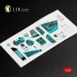 MI-24P interior 3D decals for Zvezda kit, 1/48 - Kelik K48024