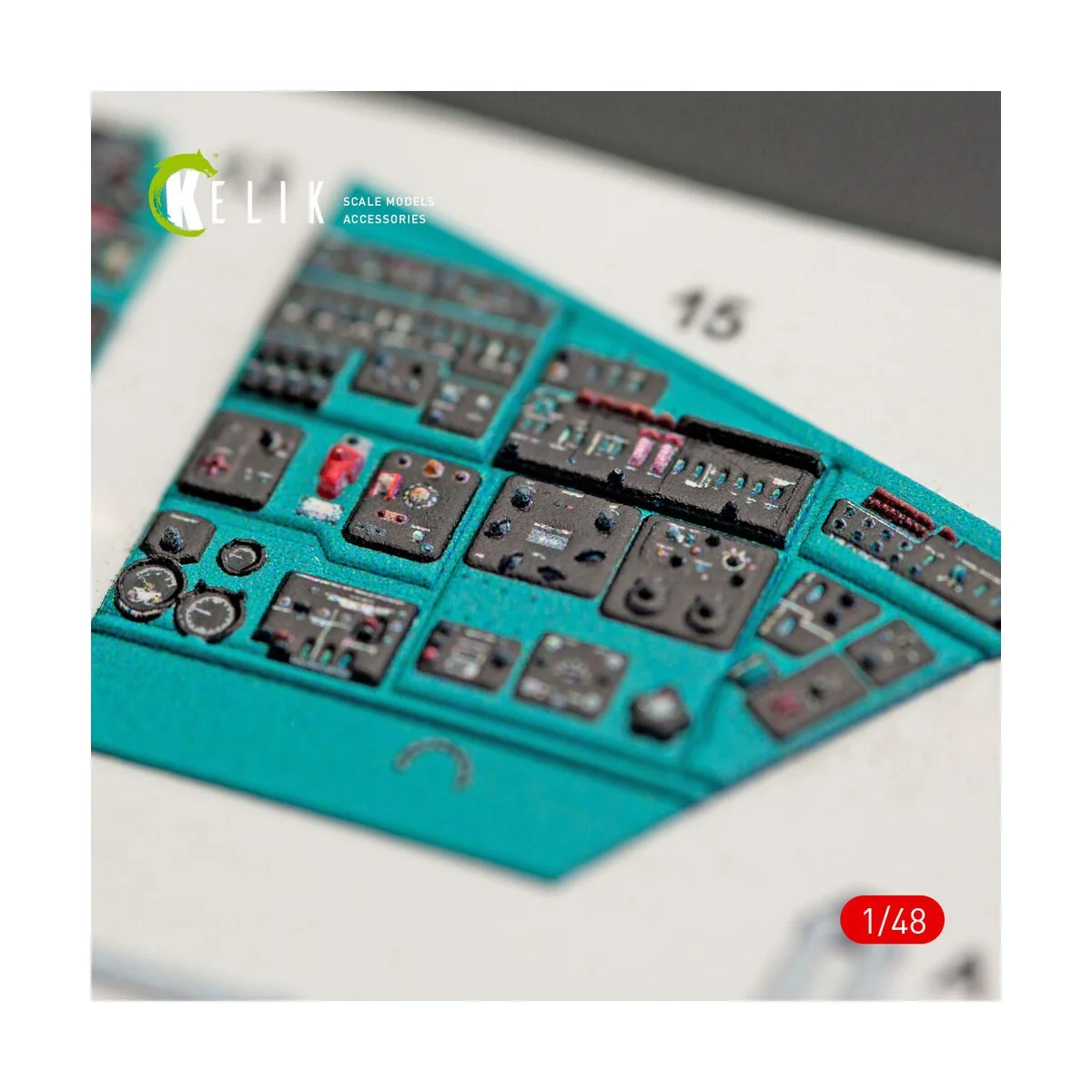 MI-24V interior 3D decals for Zvezda kit, 1/48 - Kelik K48023