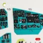 MI-24P interior 3D decals for Zvezda kit, 1/48 - Kelik K48024
