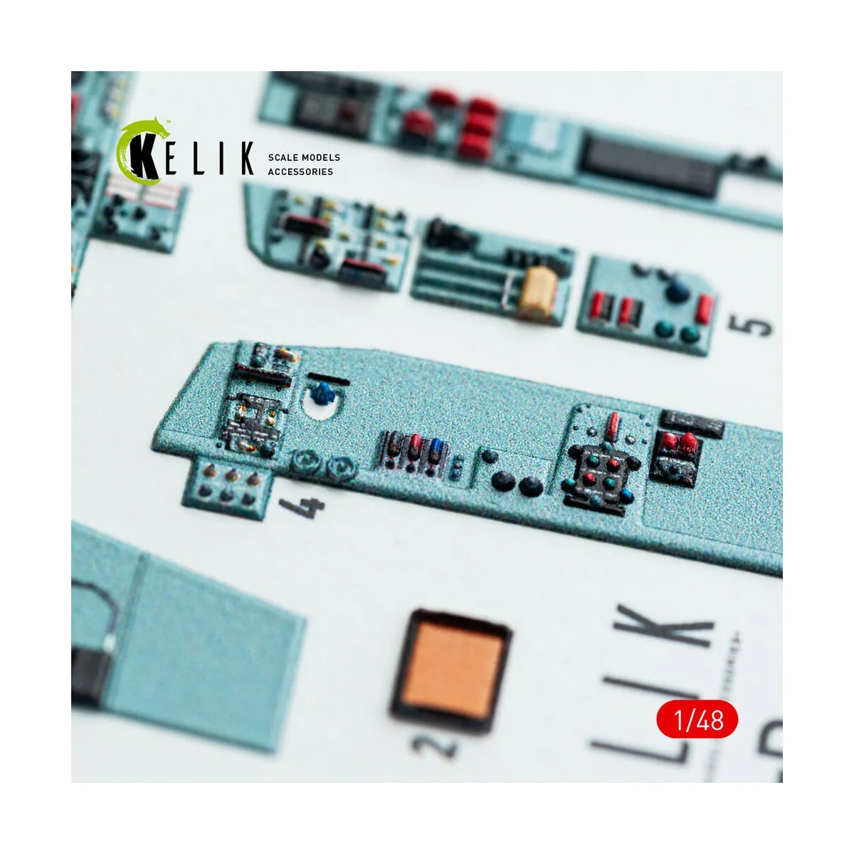 SU-24 interior 3D decals for Trumpeter kit, 1/48 - Kelik K48025