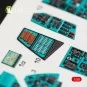 MI-24P interior 3D decals for Zvezda kit, 1/48 - Kelik K48024