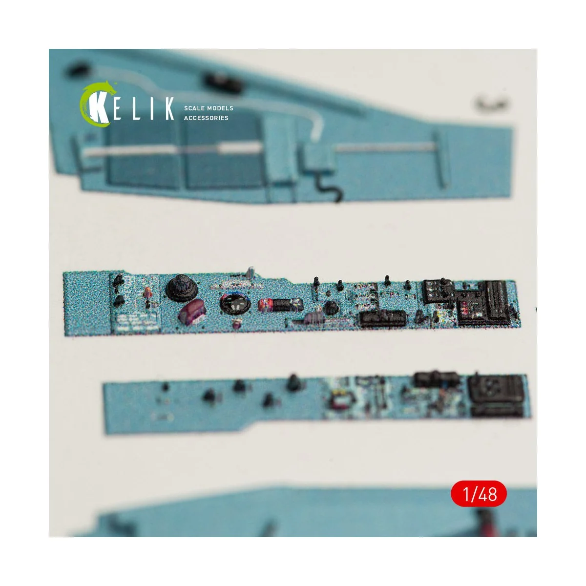 SU-25UB interior 3D decals for Smer/KP kit, 1/48 - Kelik K48026