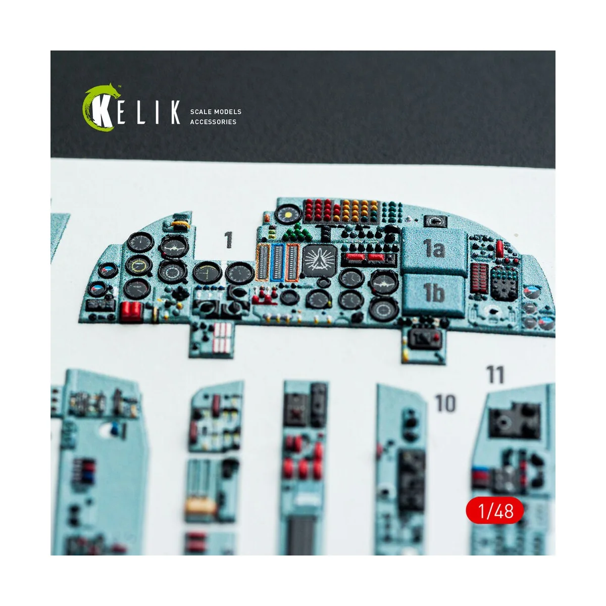 SU-24 interior 3D decals for Trumpeter kit, 1/48 - Kelik K48025