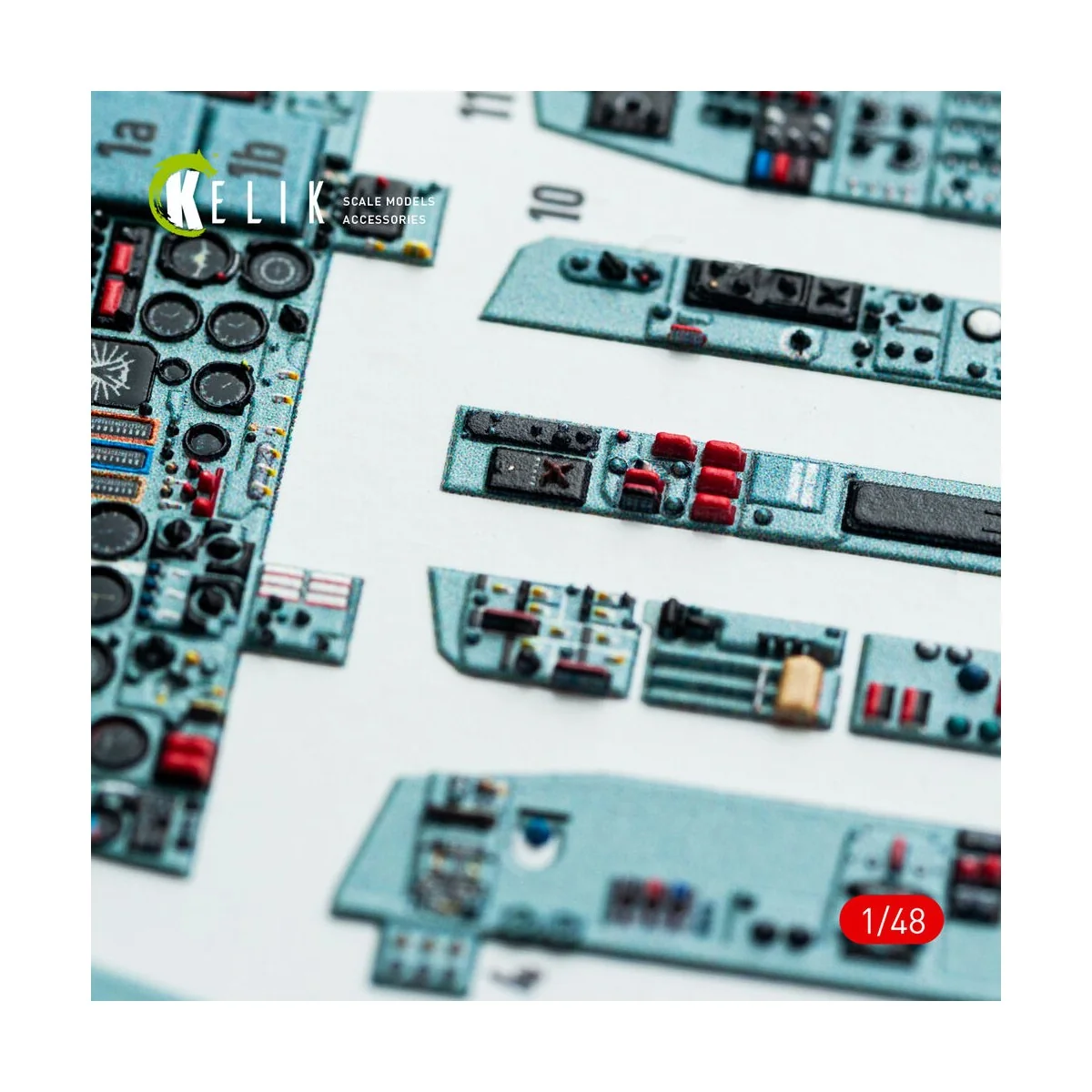 SU-24 interior 3D decals for Trumpeter kit, 1/48 - Kelik K48025
