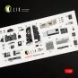 F-4B interior 3D decals for Tamiya kit, 1/48 - Kelik K48027