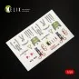 F-4B interior 3D decals for Tamiya kit, 1/48 - Kelik K48027