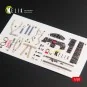 F-104G Starfighter late type interior 3D decals for Hasegawa kit, 1...