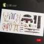 F-104G Starfighter late type interior 3D decals for Hasegawa kit, 1...