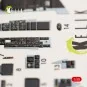 F/A-18E Super Hornet interior 3D decals for MENG kit, 1/48 - Kelik ...