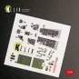 F-16C Fighting Falcon interior 3D decals for Kinetic kit, 1/48 - Ke...