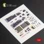 F-16C\N Fighting Falcon interior 3D decals for Tamiya kit, 1/48 - K...