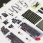 F-16C\N Fighting Falcon interior 3D decals for Tamiya kit, 1/48 - K...