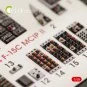 F-15C MSIP II Eagle interior 3D decals for GWH kit, 1/48 - Kelik K4...