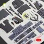 F-35A Lightning II interior 3D decals for Kitty Hawk / Zimimodel ki...