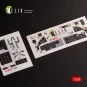 JASDF F-2A interior 3D decals for Hasegawa kit, 1/48 - Kelik K48053